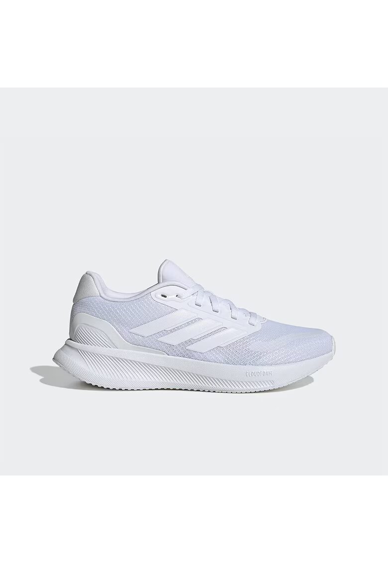 adidas Pantofi sport dama RUNFALCON 5 - absorbtie socuri - plasa - alb