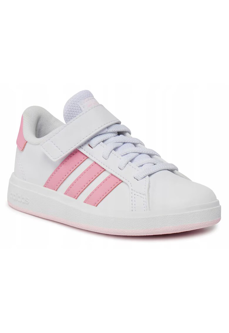 adidas Pantofi sport din piele ecologica cu velcro GRAND COURT
