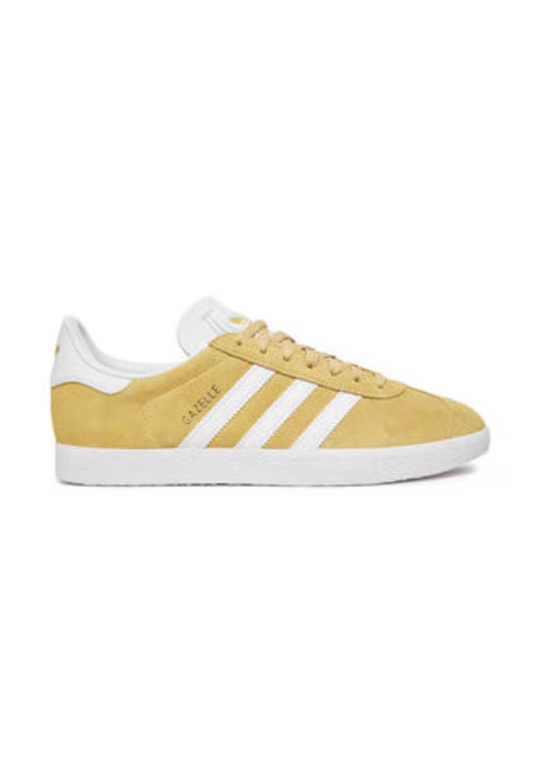 adidas Pantofi sport din piele intoarsa cu logo Gazelle