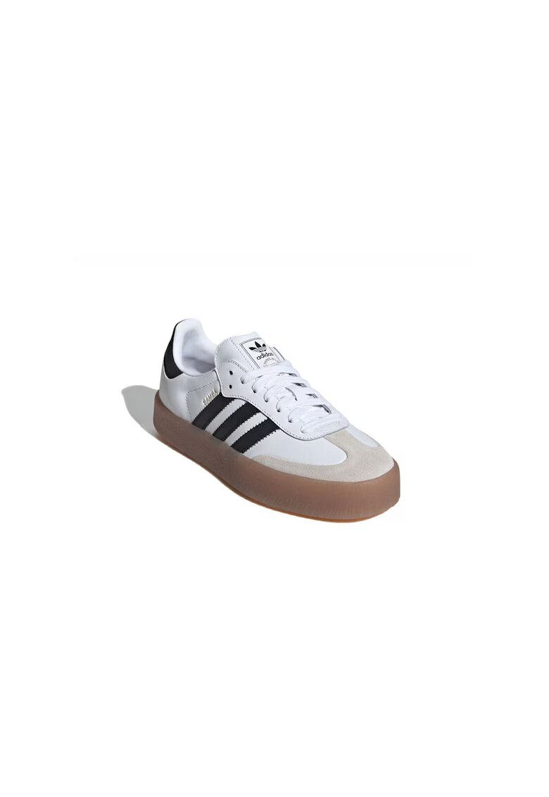 adidas Pantofi sport pentru dama - piele naturala - Alb/Negru