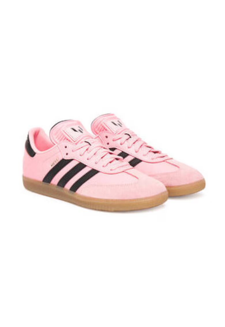 adidas Pantofi sport pentru fotbal de sala din piele cu logo