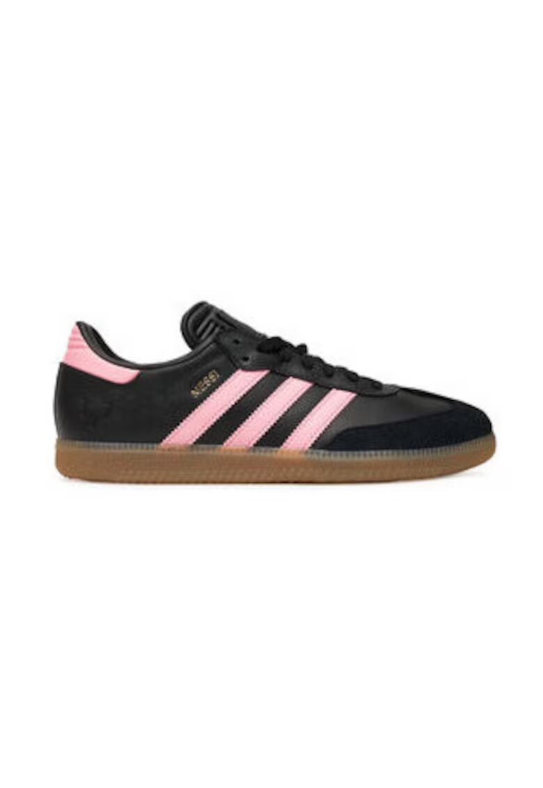 adidas Pantofi sport pentru fotbal din piele cu logo contrastant