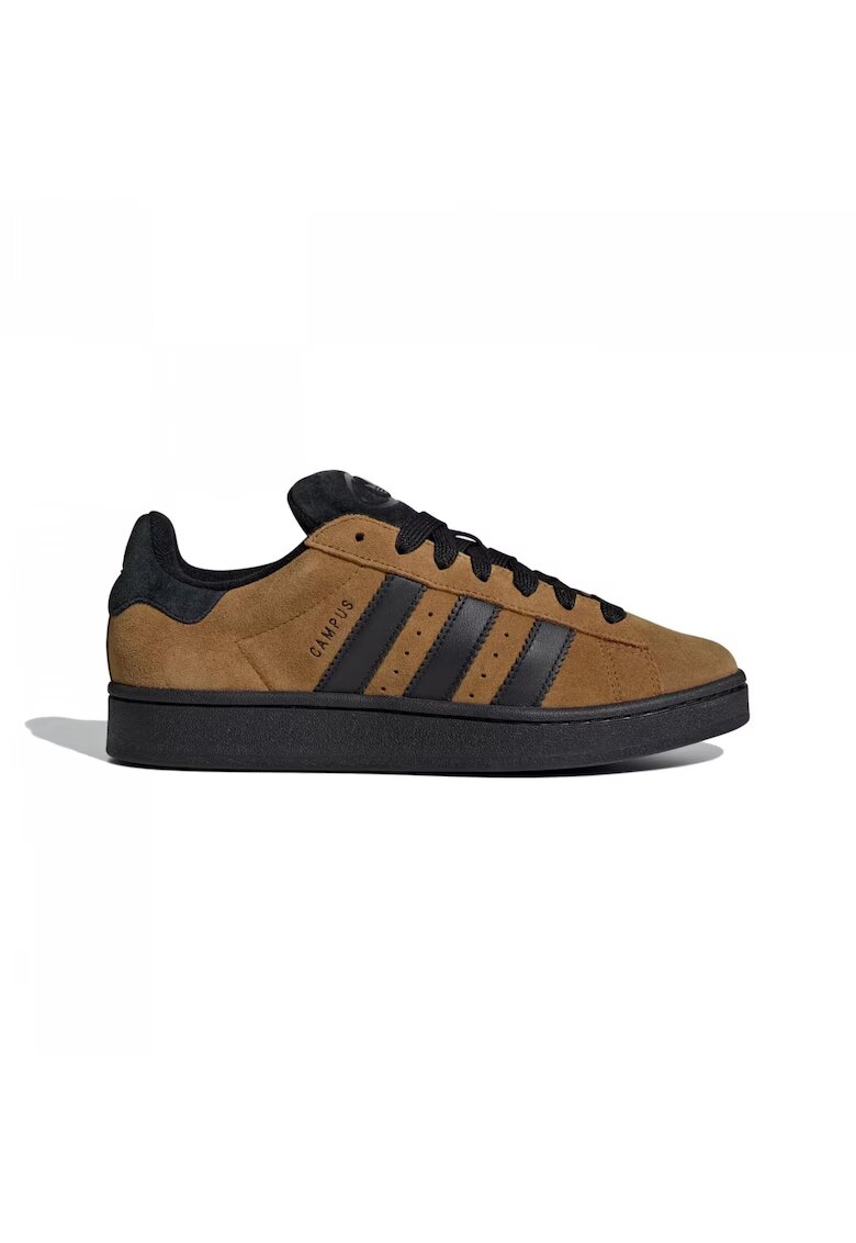 adidas Pantofi sport unisex din piele intoarsa Campus - Maro