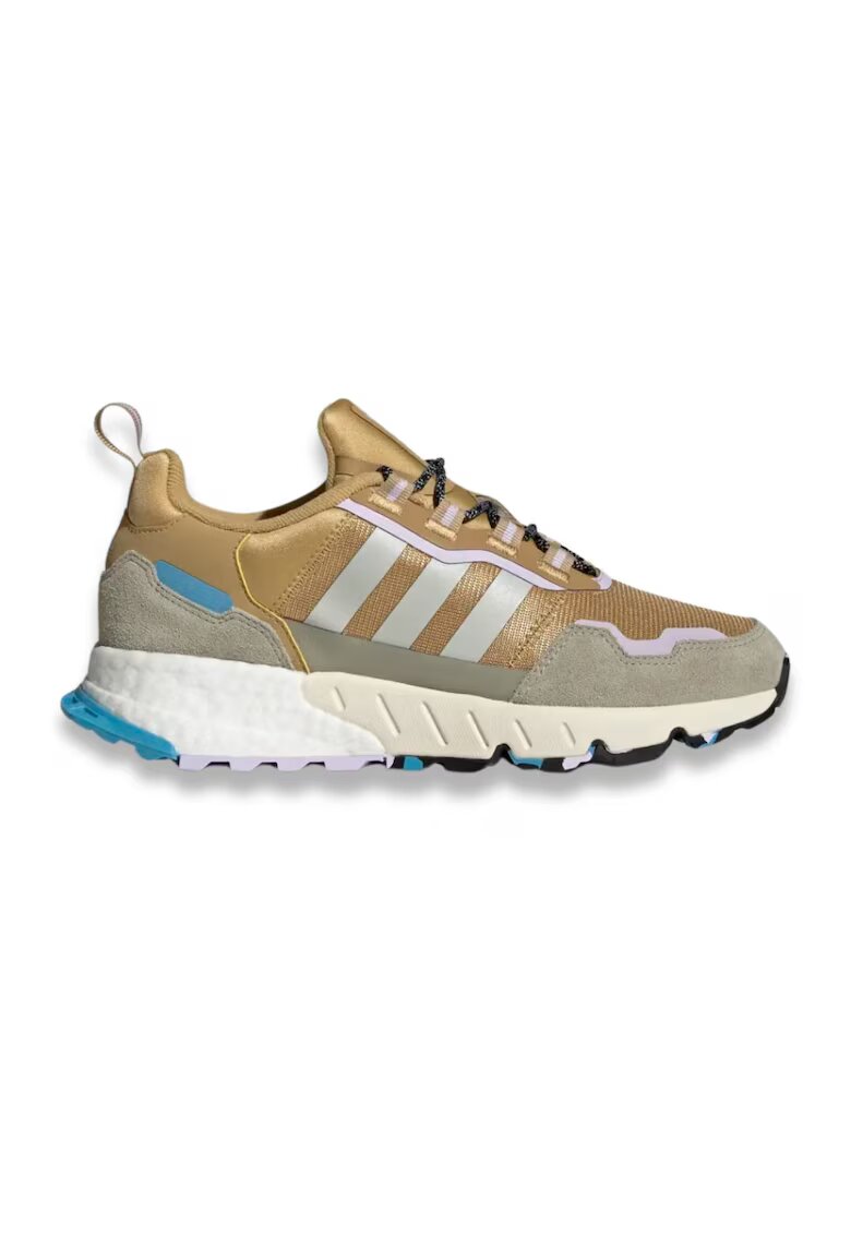 adidas Pantofi sport ZX 1K Boost Seasonality - maro - material textil si piele naturala - set de pantofi