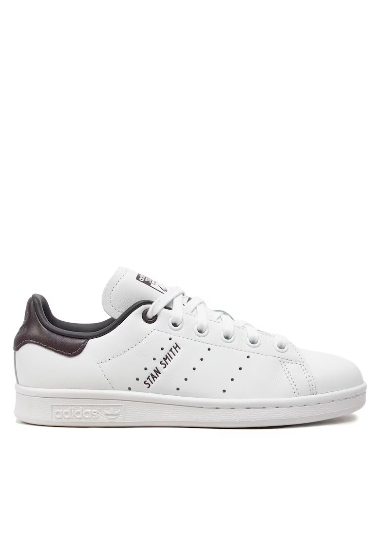 adidas Pantofi Stan Smith - piele naturala - albdwqf - Alb