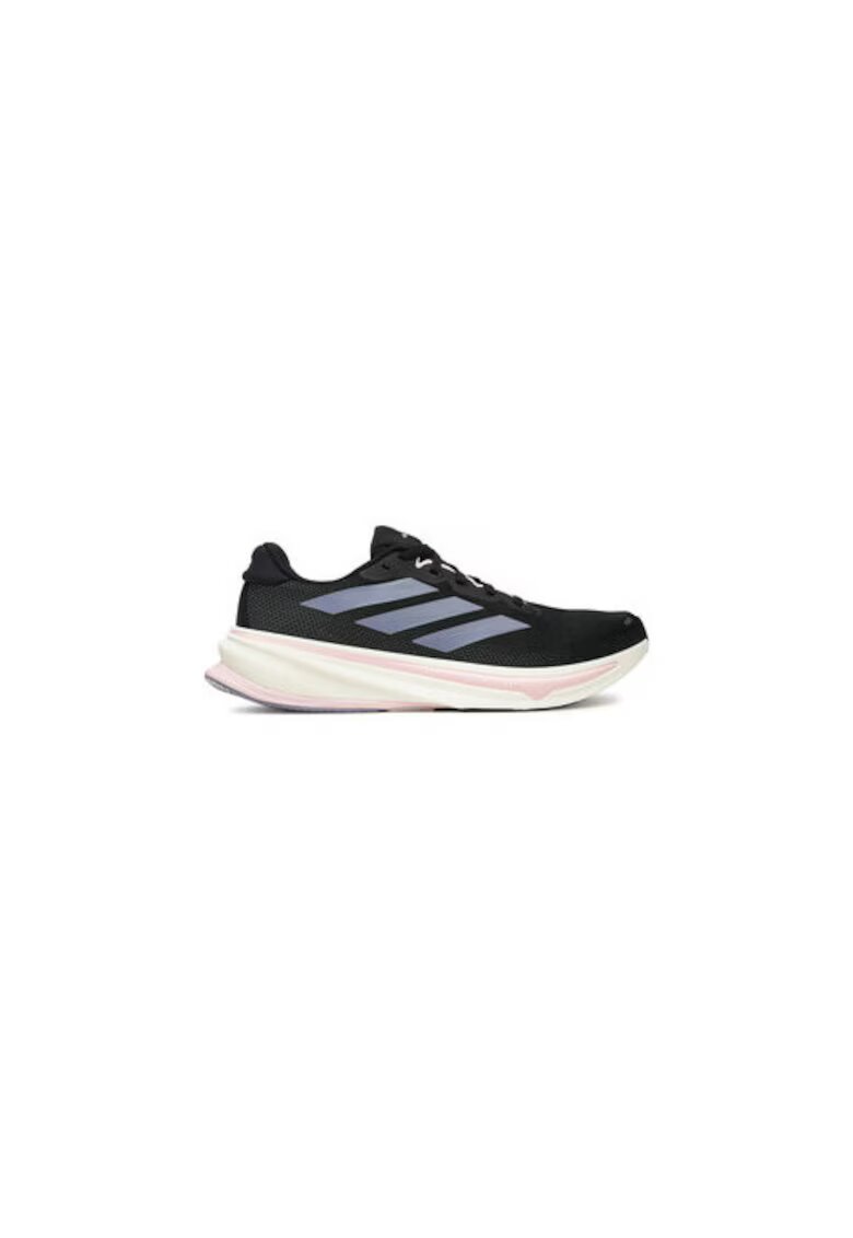 adidas Pantofi textili de alergare cu talpa wedge