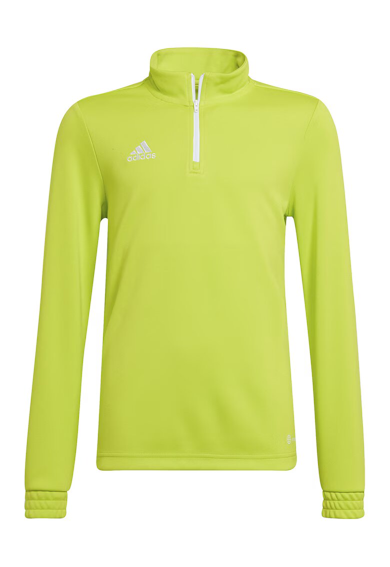 Adidas PERFORMANCE Bluza cu fermoar scurt - pentru fotbal Entrada 22 - Galben deschis