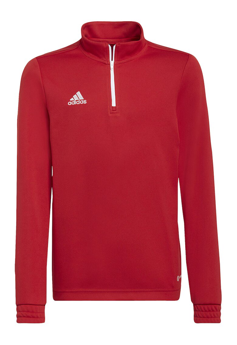 Adidas PERFORMANCE Bluza cu fermoar scurt - pentru fotbal Entrada 22 - Rosu