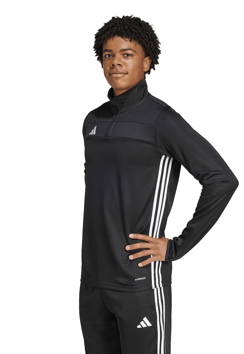 Adidas PERFORMANCE Bluza de trening cu logo pentru fotbal - Alb/Negru