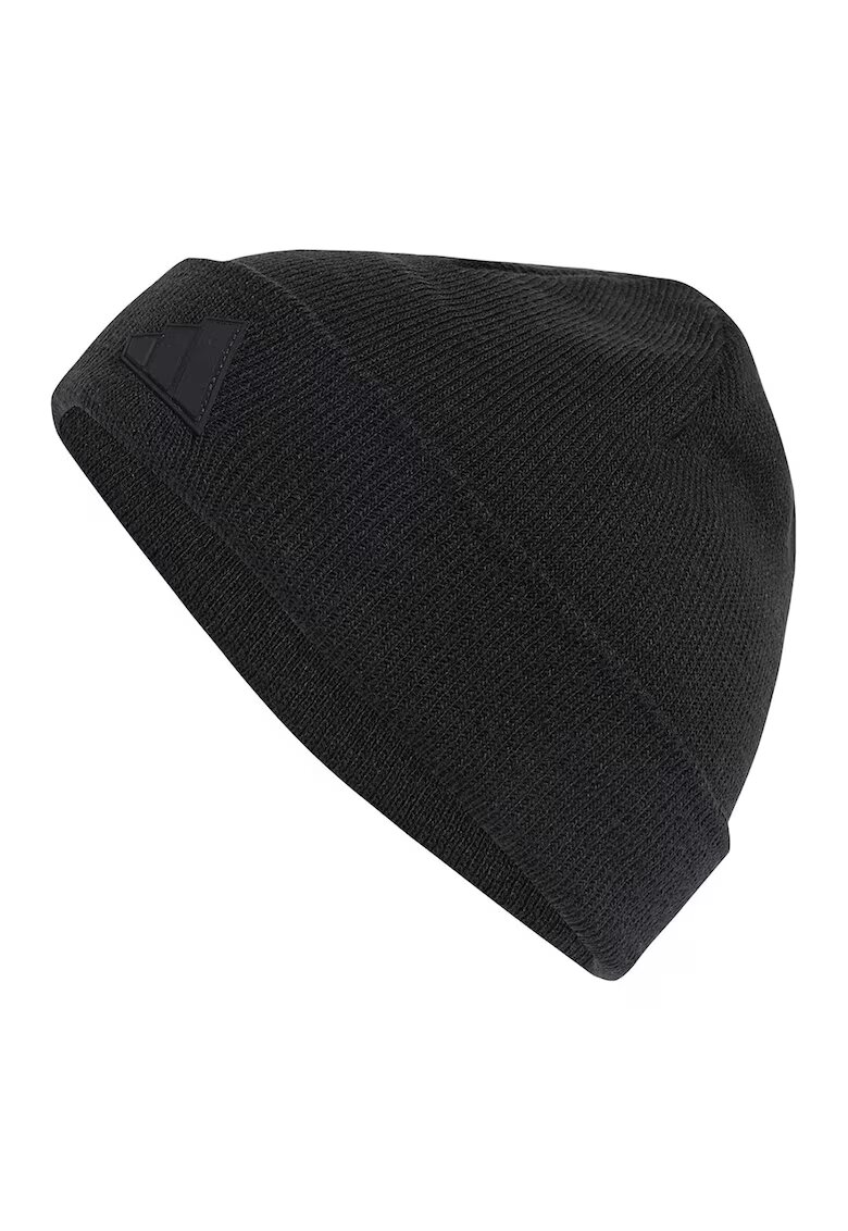 Adidas PERFORMANCE Caciula tricotata cu detaliu logo - Negru