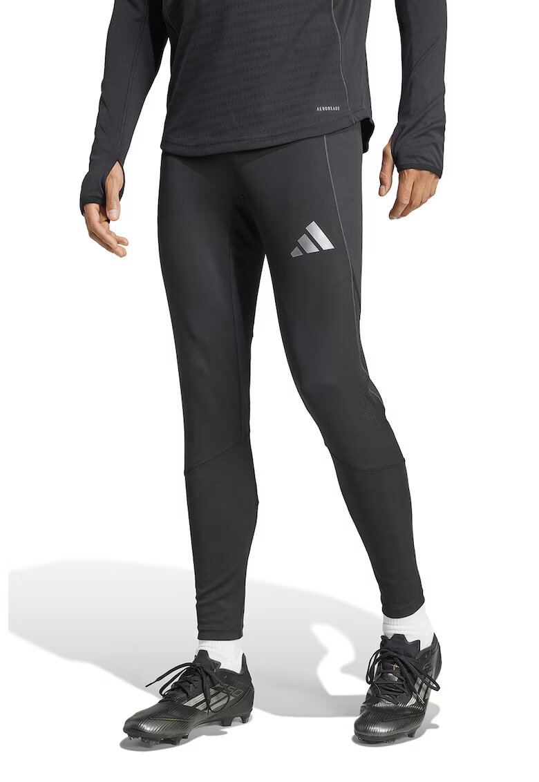 Adidas PERFORMANCE Colanti cu logo - pentru fotbal - Alb/Negru