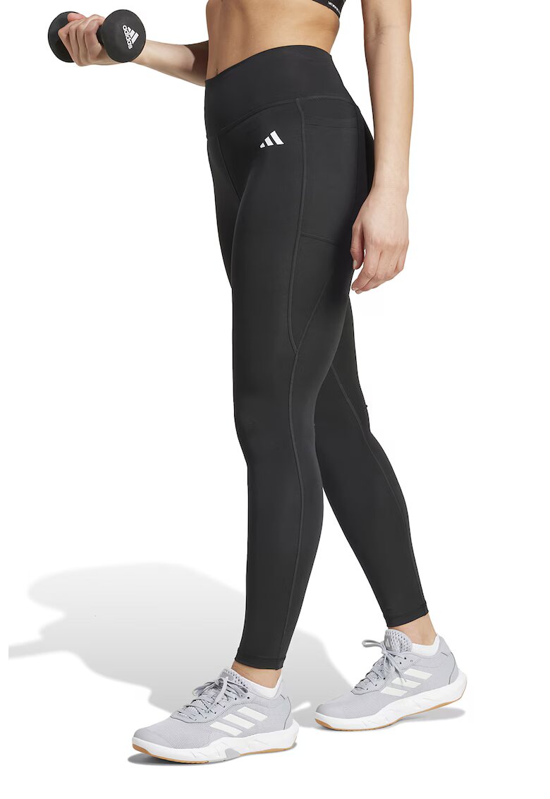 Adidas PERFORMANCE Colanti pentru fitness Optime Essentials - Negru