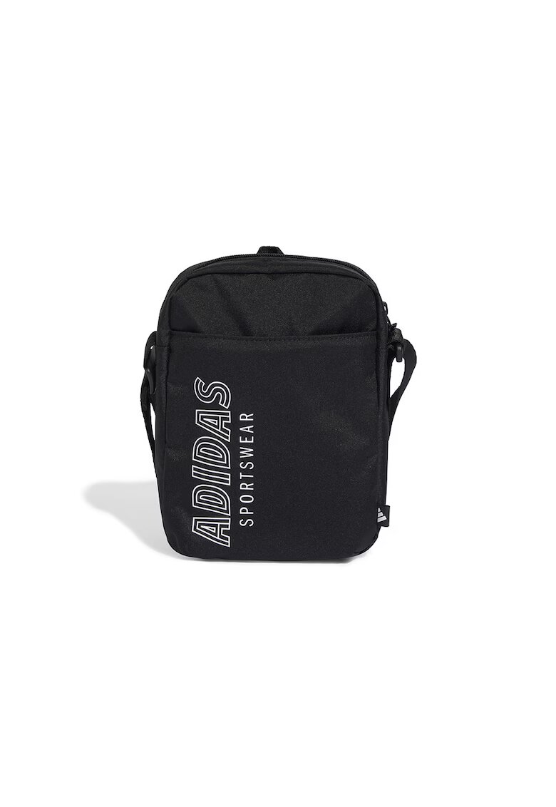 Adidas PERFORMANCE Geanta crossbody cu logo - Alb/Negru