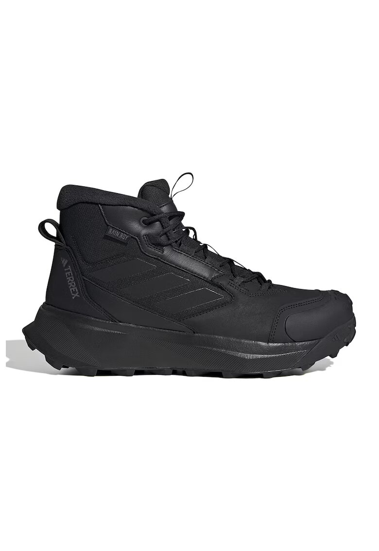 Adidas PERFORMANCE Ghete de piele si material textil pentru drumetii Terrex - Negru stins