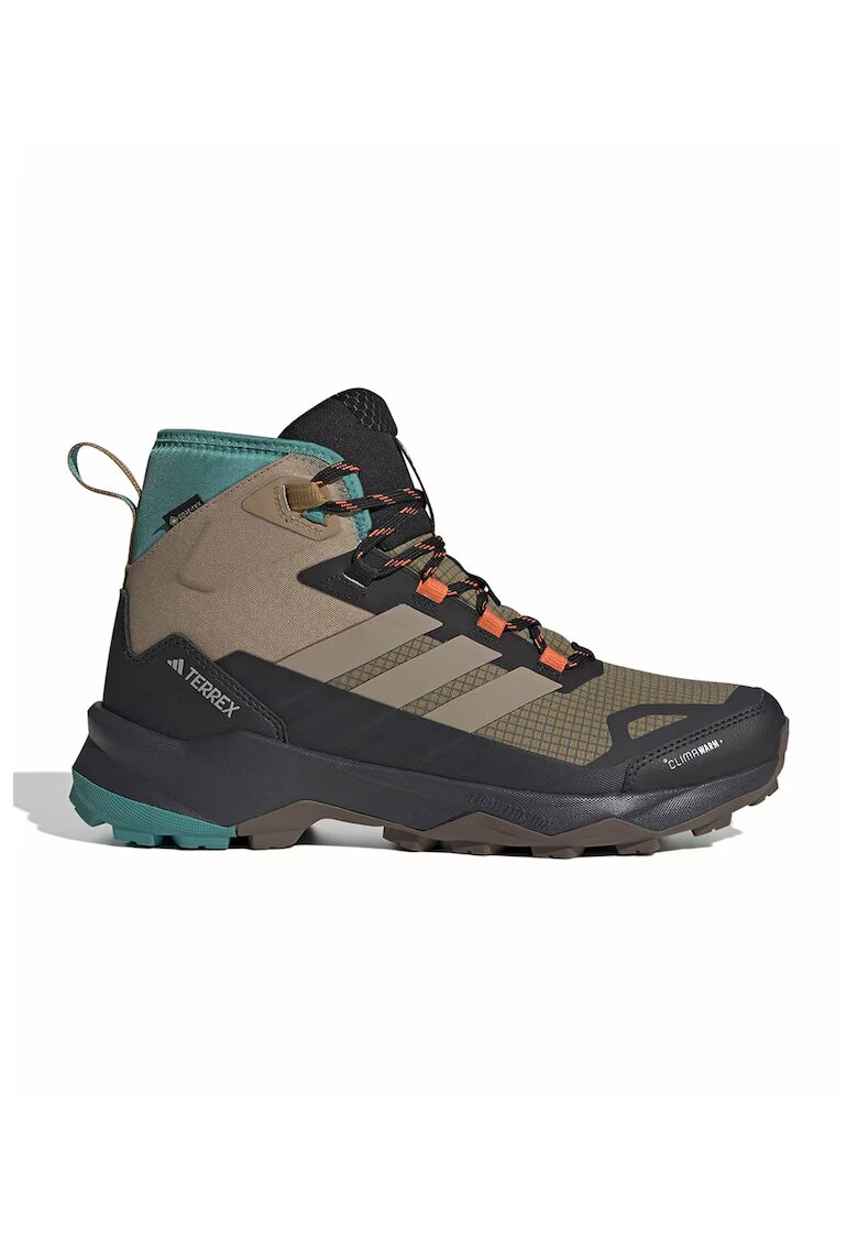 Adidas PERFORMANCE Ghete mid-cut pentru drumetii Sky Chaser - Negru stins/Portocaliu mandarina/Maro taupe deschis
