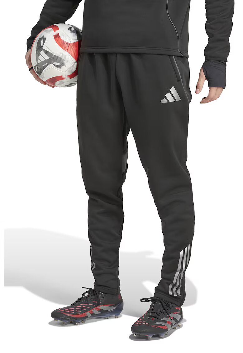 Adidas PERFORMANCE Pantaloni cu buzunare laterale pentru fotbal - Negru