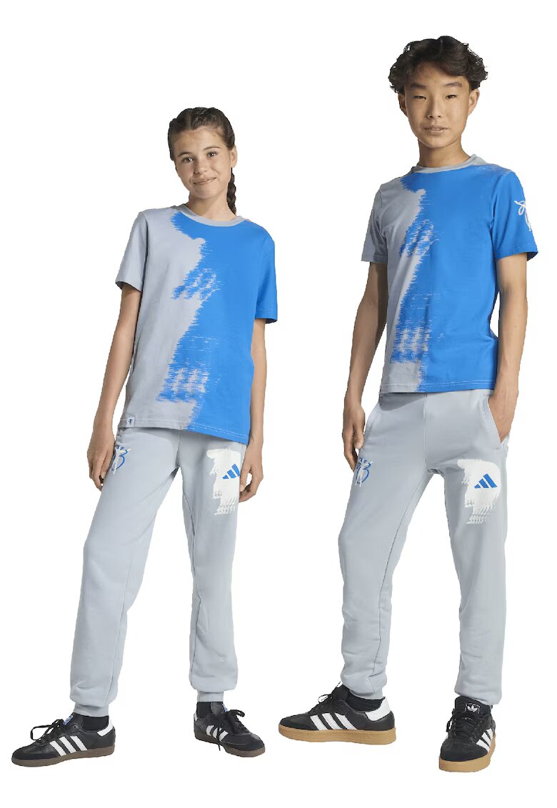 Adidas PERFORMANCE Pantaloni cu doua buzunare - pentru fotbal - Gri deschis