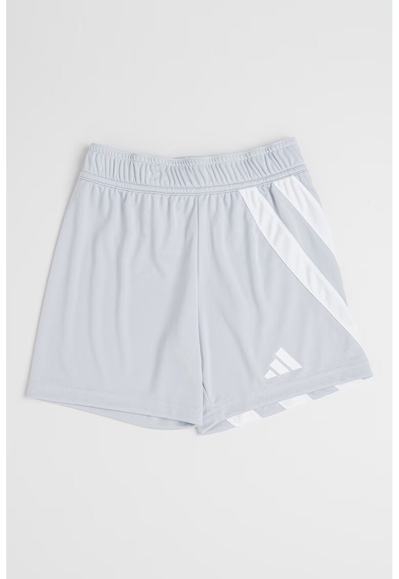 Adidas PERFORMANCE Pantaloni scurti de fotbal Fortore - Alb/Gri deschis
