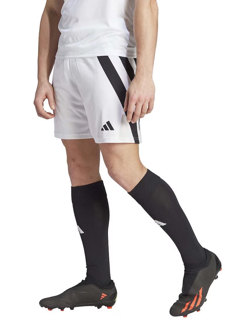 Adidas PERFORMANCE Pantaloni scurti pentru fotbal Fortore 23 - Negru/Alb optic