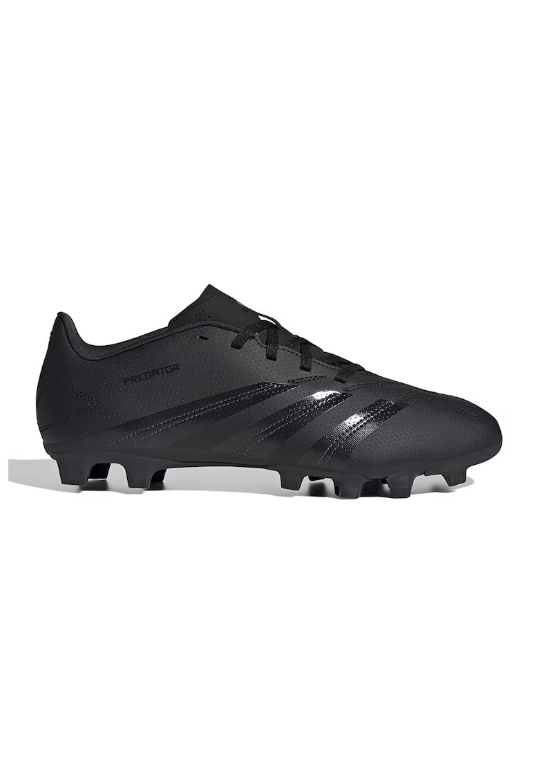Adidas PERFORMANCE Pantofi cu detalii logo pentru fotbal Predator Club - Negru