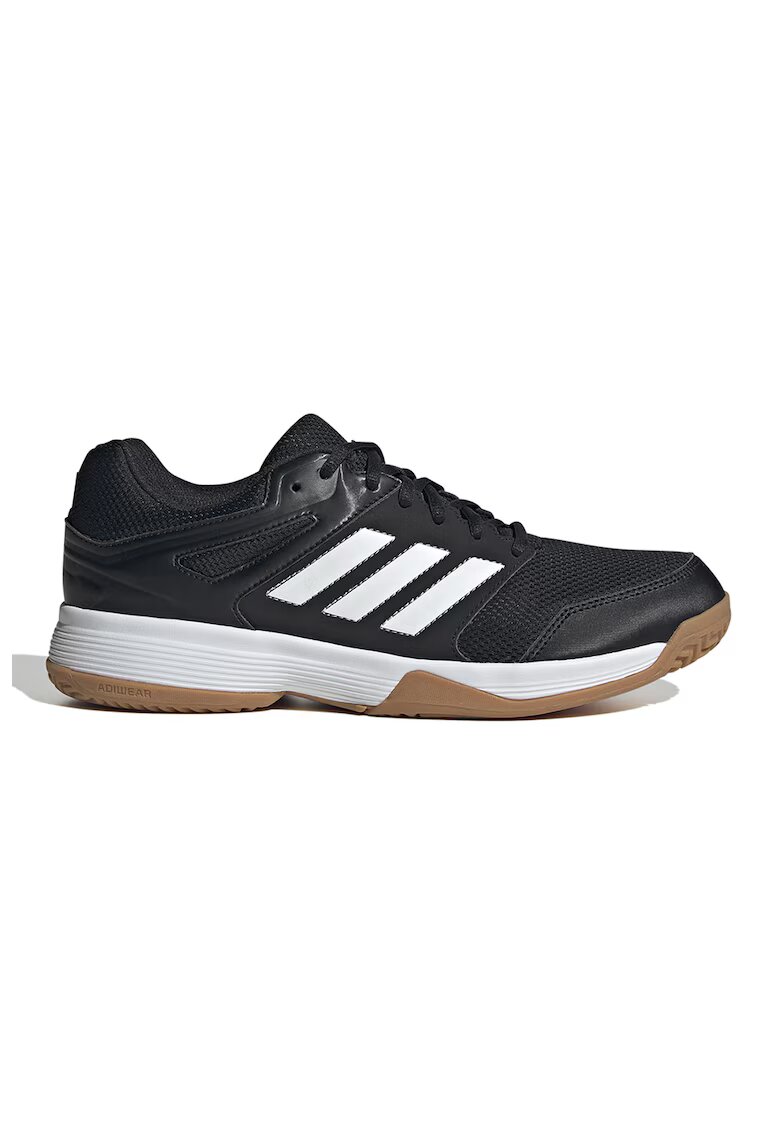 Adidas PERFORMANCE Pantofi cu imprimeu logo pentru volei Speedcourt - Negru