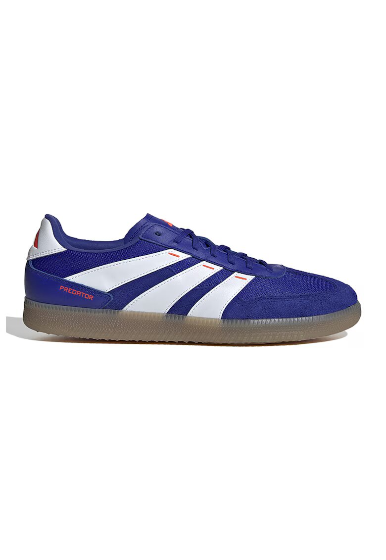 Adidas PERFORMANCE Pantofi de piele intoarsa pentru fotbal Predator Freestyle - Albastru royal/Alb optic