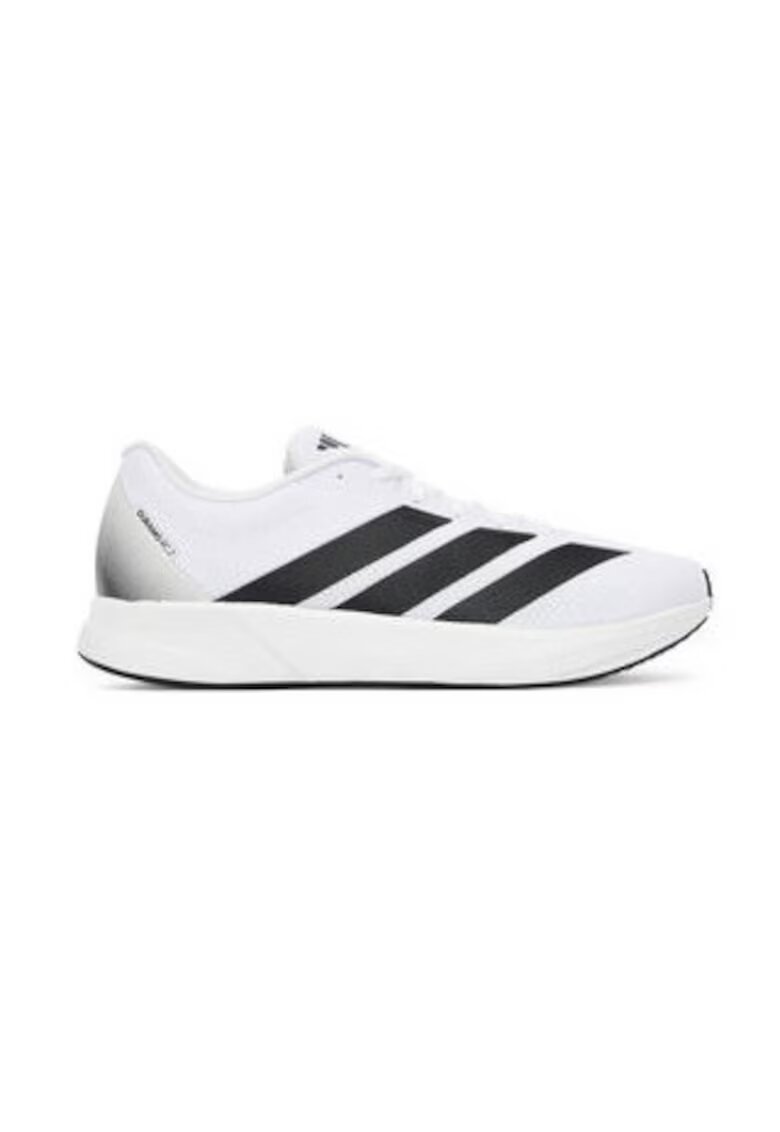 Adidas PERFORMANCE Pantofi din material textil cu talpa inalta si dungi contrastante pentru alergare
