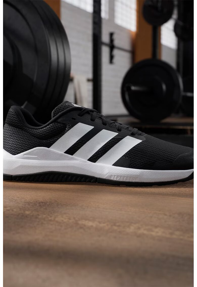 Adidas PERFORMANCE Pantofi Dropset Base din plasa pentru antrenament - Alb/Negru