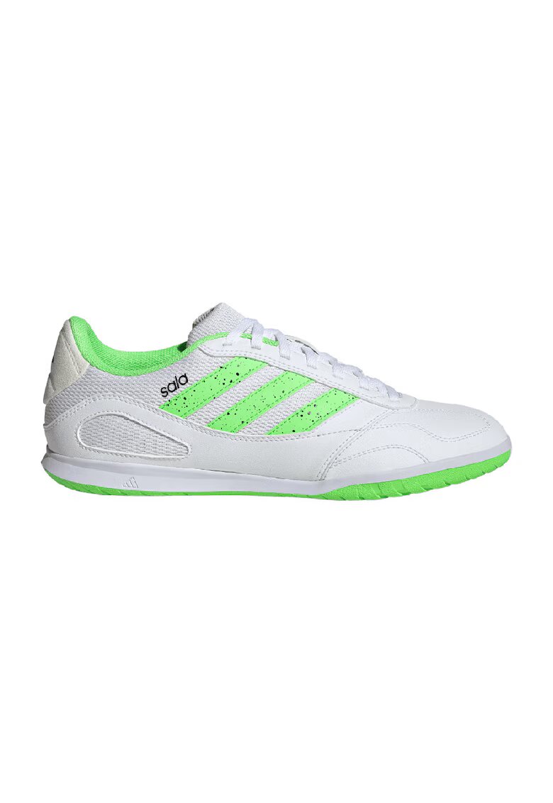 Adidas PERFORMANCE Pantofi pentru fotbal Super Sala Competition III - Verde neon/Alb murdar