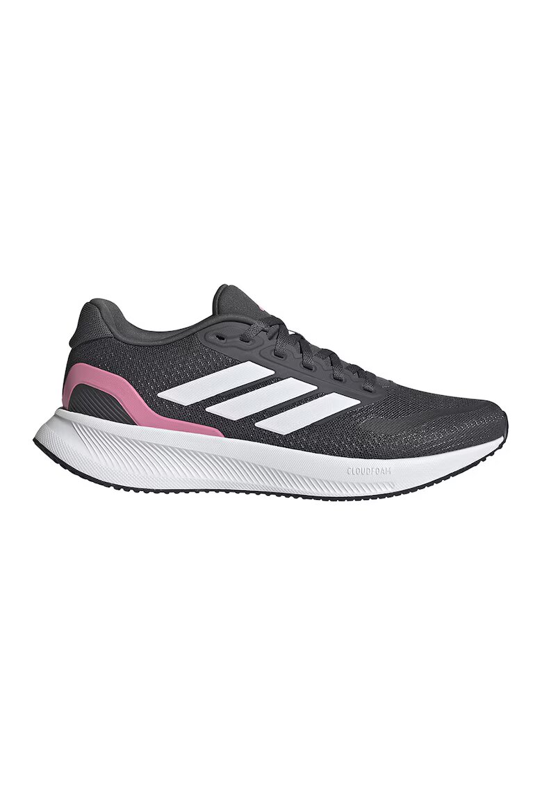 Adidas PERFORMANCE Pantofi Runfalcon 5 de plasa cu garnituri din material sintetice pentru alergare - Roz deschis/Gri antracit