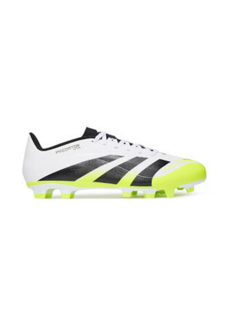 Adidas PERFORMANCE Pantofi sport din piele ecologica cu dungi emblematice si accente contrastante - pentru fotbal