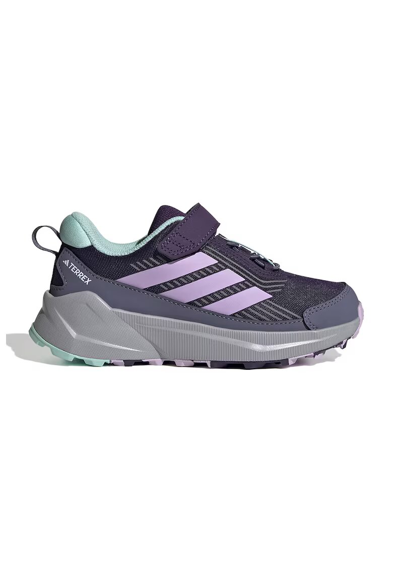 Adidas PERFORMANCE Pantofi Terrex Trailmaker low-cut cu velcro - pentru drumetii - Gri deschis/Violet