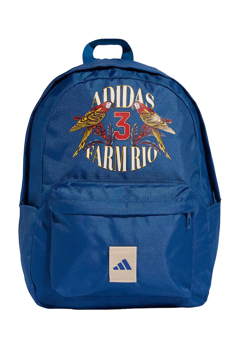 Adidas PERFORMANCE Rucsac cu imprimeu logo - Albastru inchis