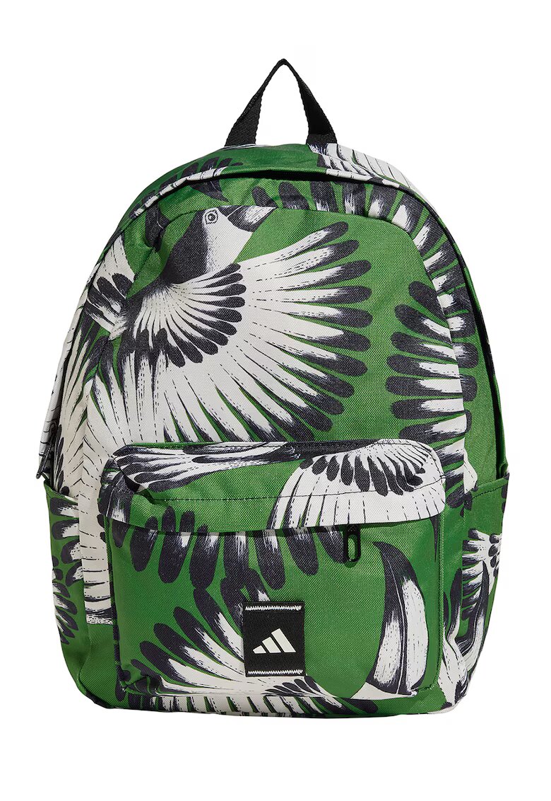Adidas PERFORMANCE Rucsac cu model si buzunar frontal - Alb/Verde/Negru