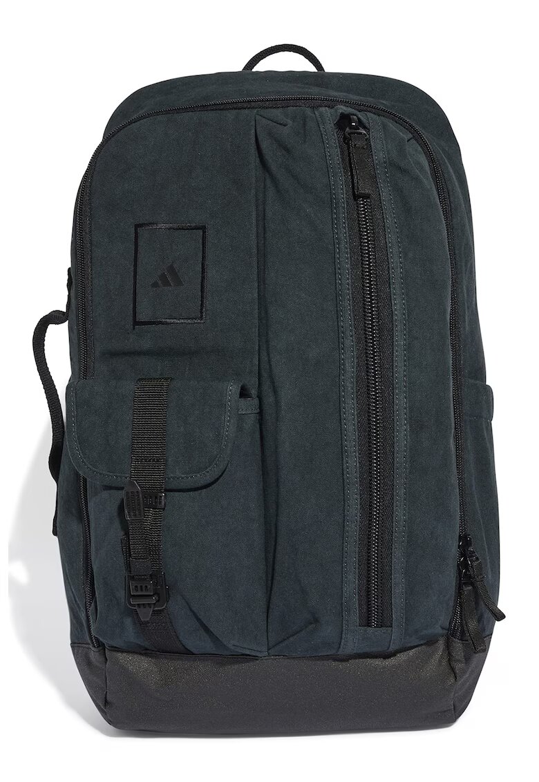 Adidas PERFORMANCE Rucsac din bumbac cu buzunare multiple - Gri carbune