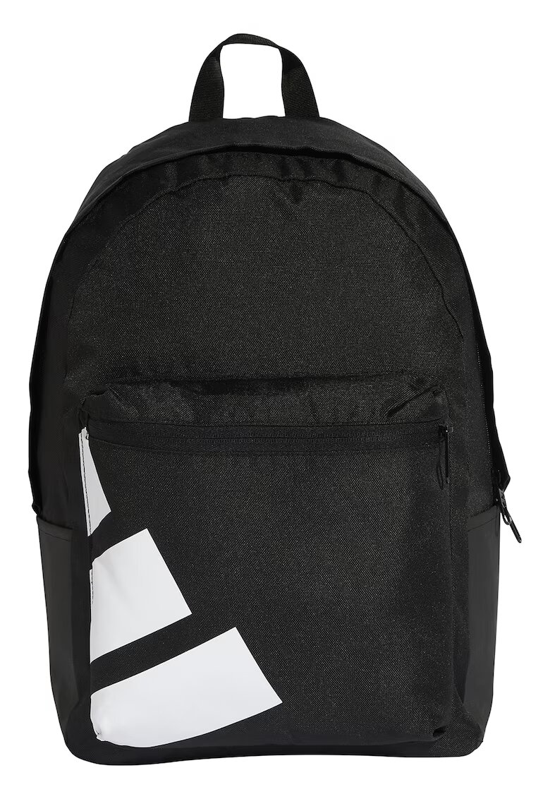 Adidas PERFORMANCE Rucsac din material textil cu buzunar frontal cu fermoar - Alb/Negru