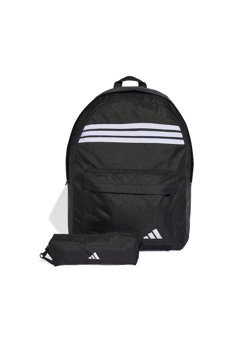 Adidas PERFORMANCE Rucsac din material textil cu imprimeu logo - Negru