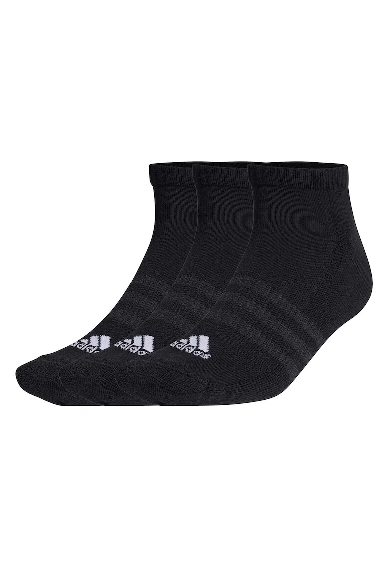 Adidas PERFORMANCE Set de sosete pana la glezna - unisex - 3 perechi - Negru