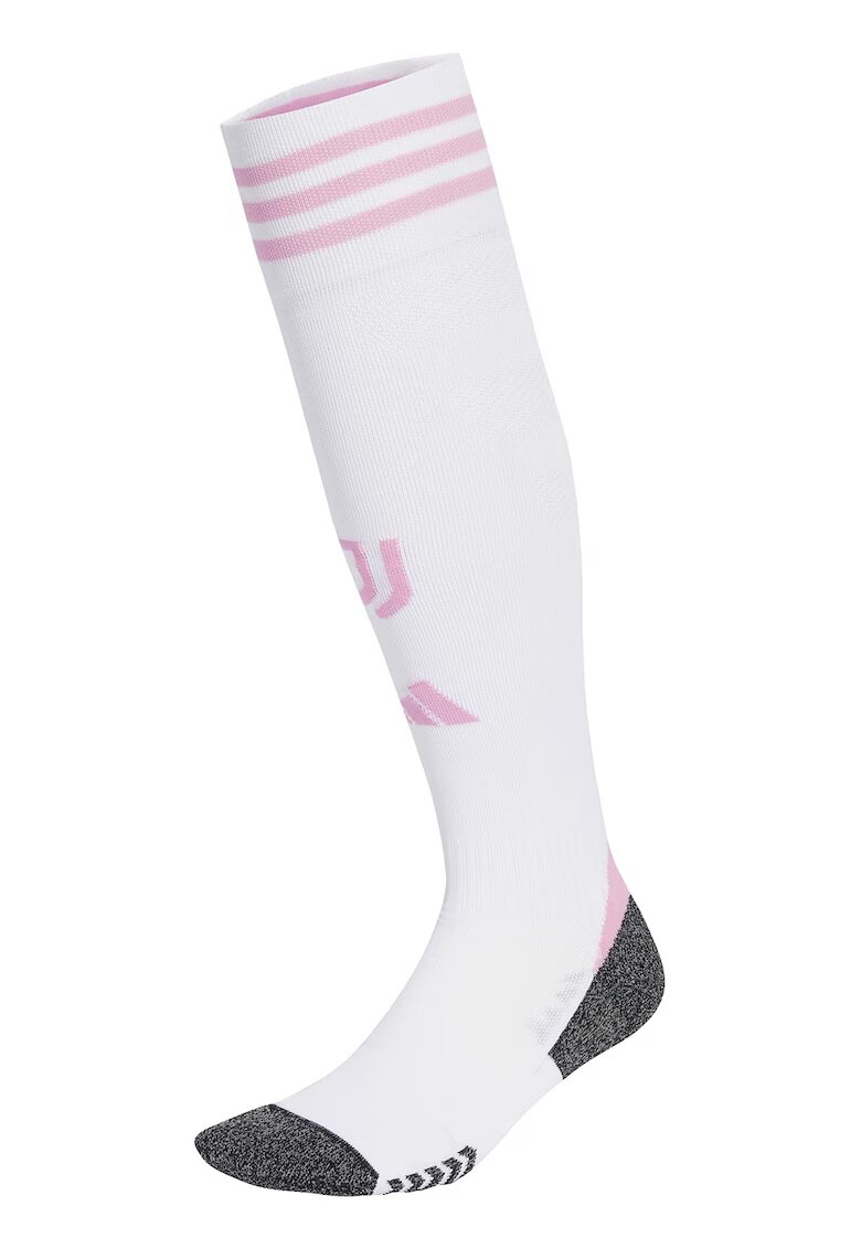 Adidas PERFORMANCE Sosete lungi pana peste genunchi pentru fotbal Juventus Torino - Roz pastel/Gri inchis melange/Alb optic