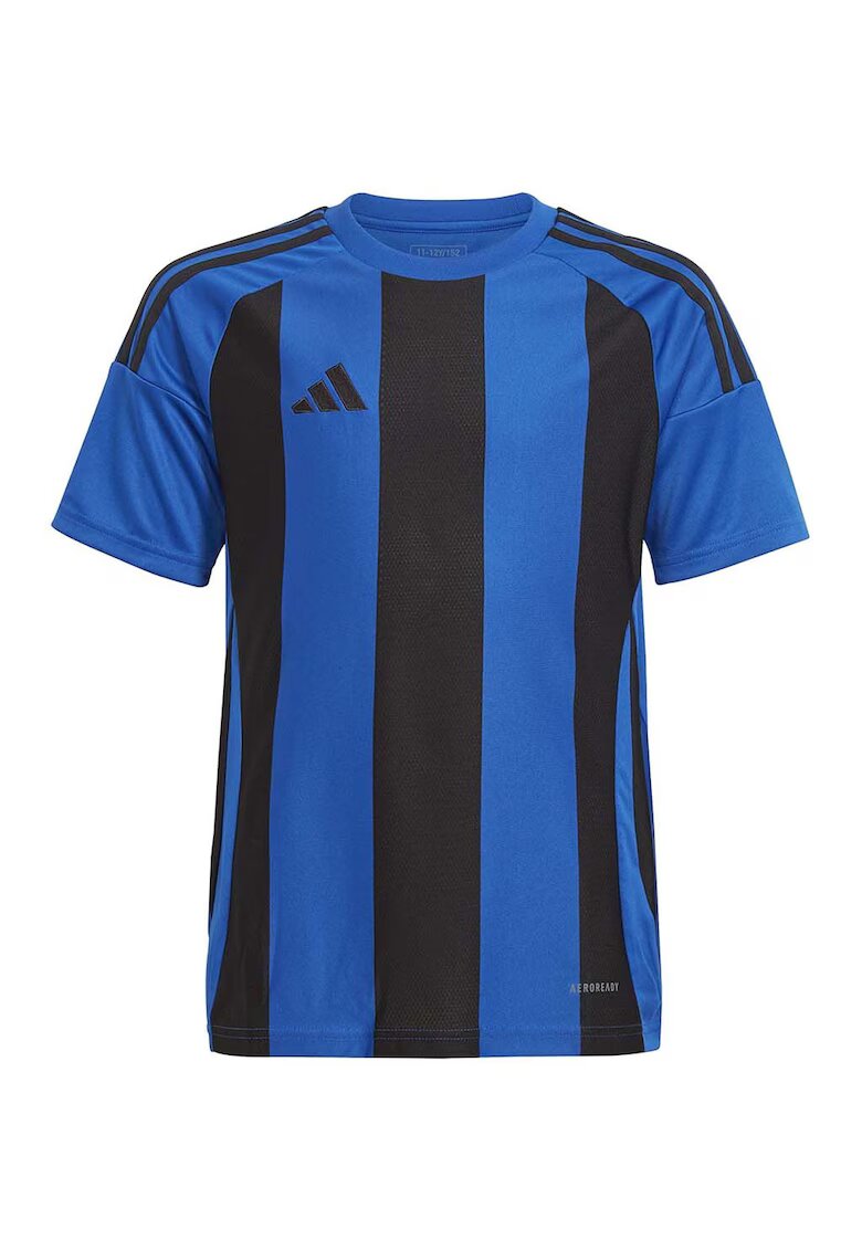 Adidas PERFORMANCE Tricou cu imprimeu pentru fotbal - Negru/Albastru royal