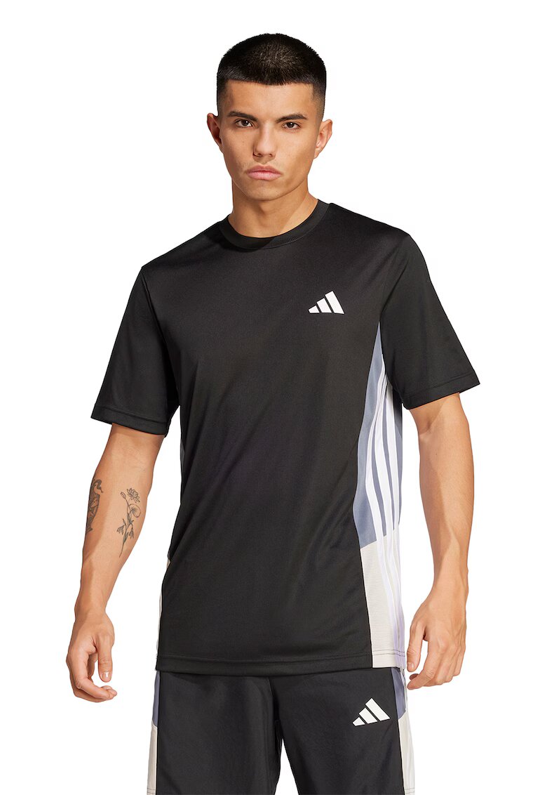 Adidas PERFORMANCE Tricou cu logo pentru antrenament Essential - Negru