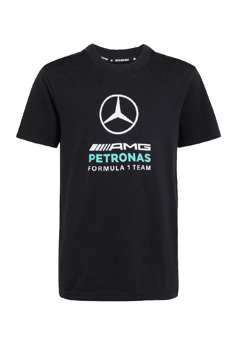 Adidas PERFORMANCE Tricou regular fit cu imprimeu logo - Negru