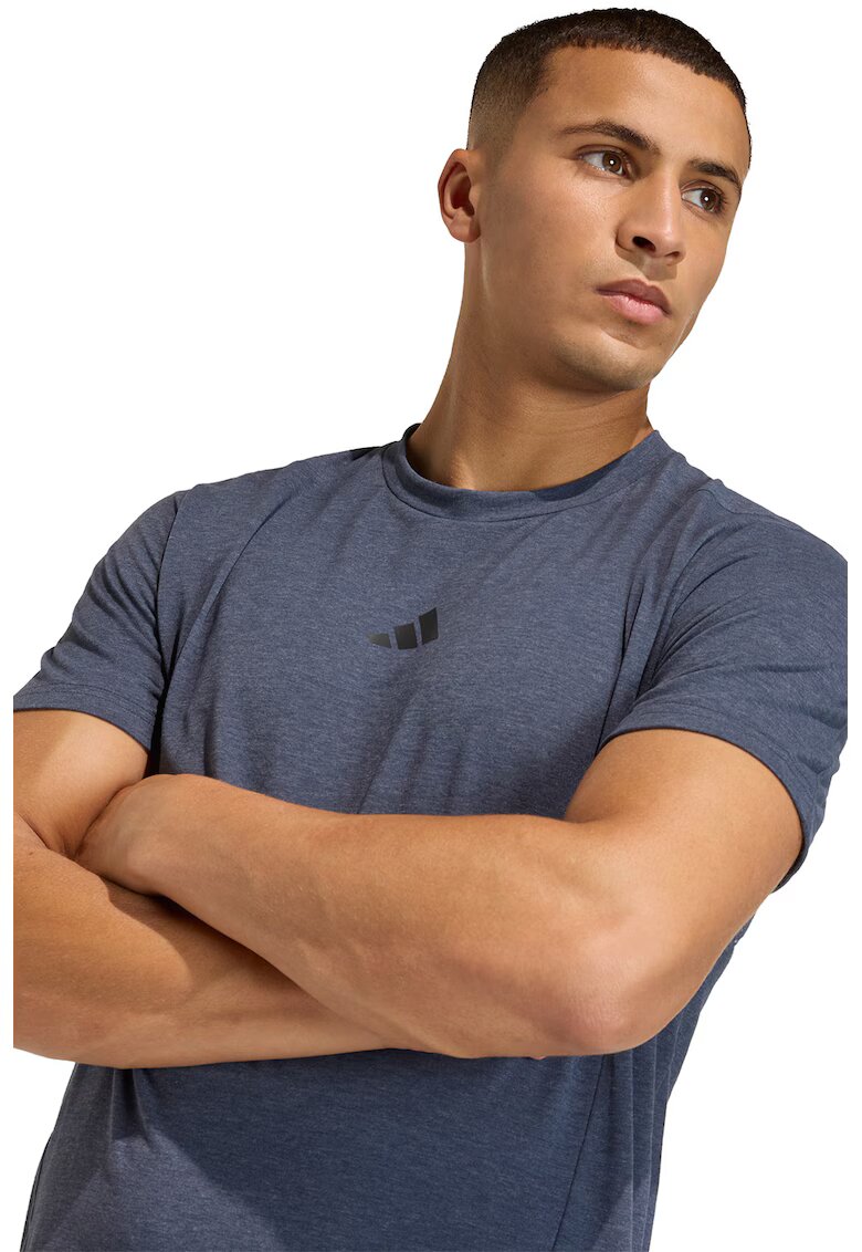 Adidas PERFORMANCE Tricou slim fit pentru fitness D4T - Bleumarin