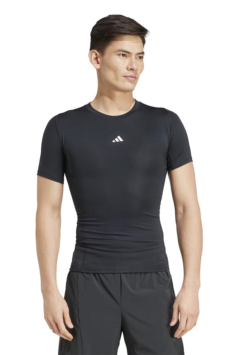 Adidas PERFORMANCE Tricou slim fit pentru fitness - Negru