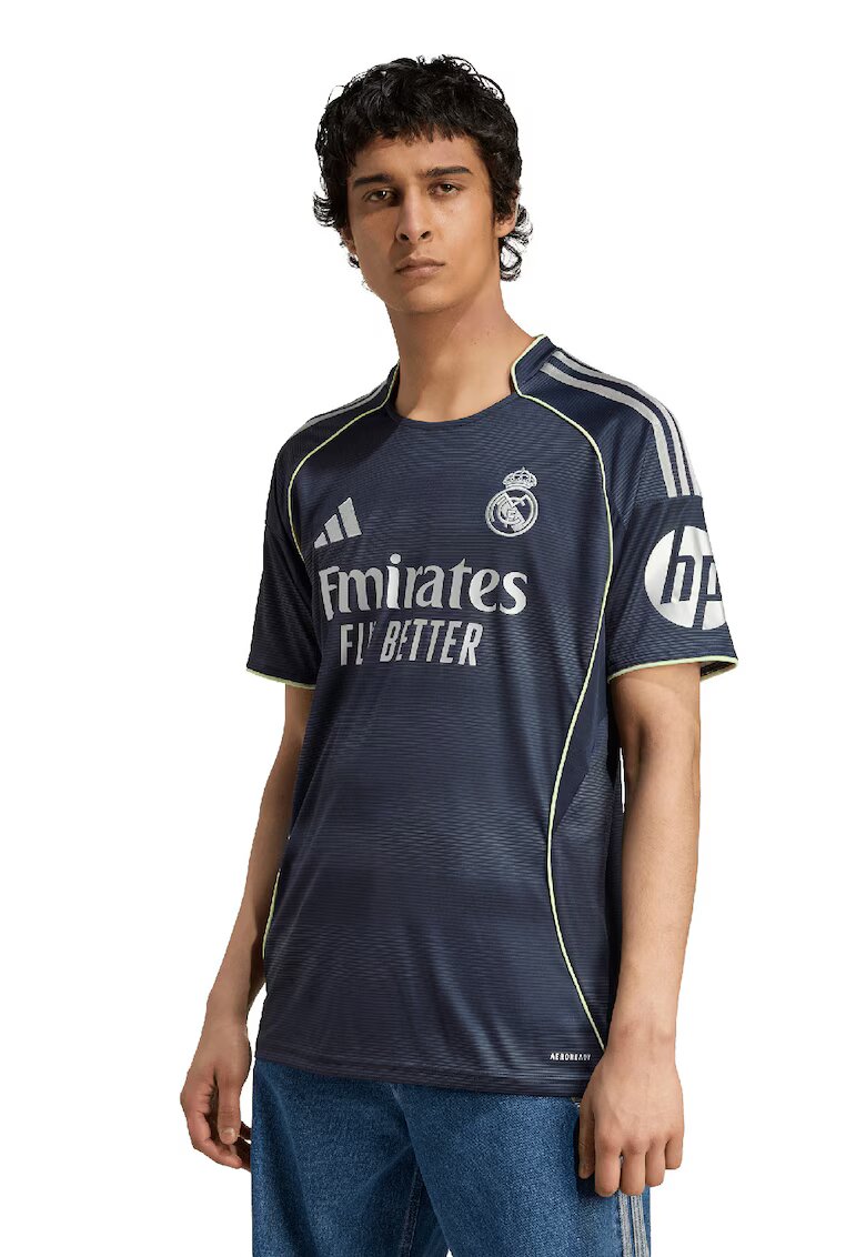 Adidas PERFORMANCE Tricou slim fit pentru fotbal Real Madrid - Alb/Gri carbune