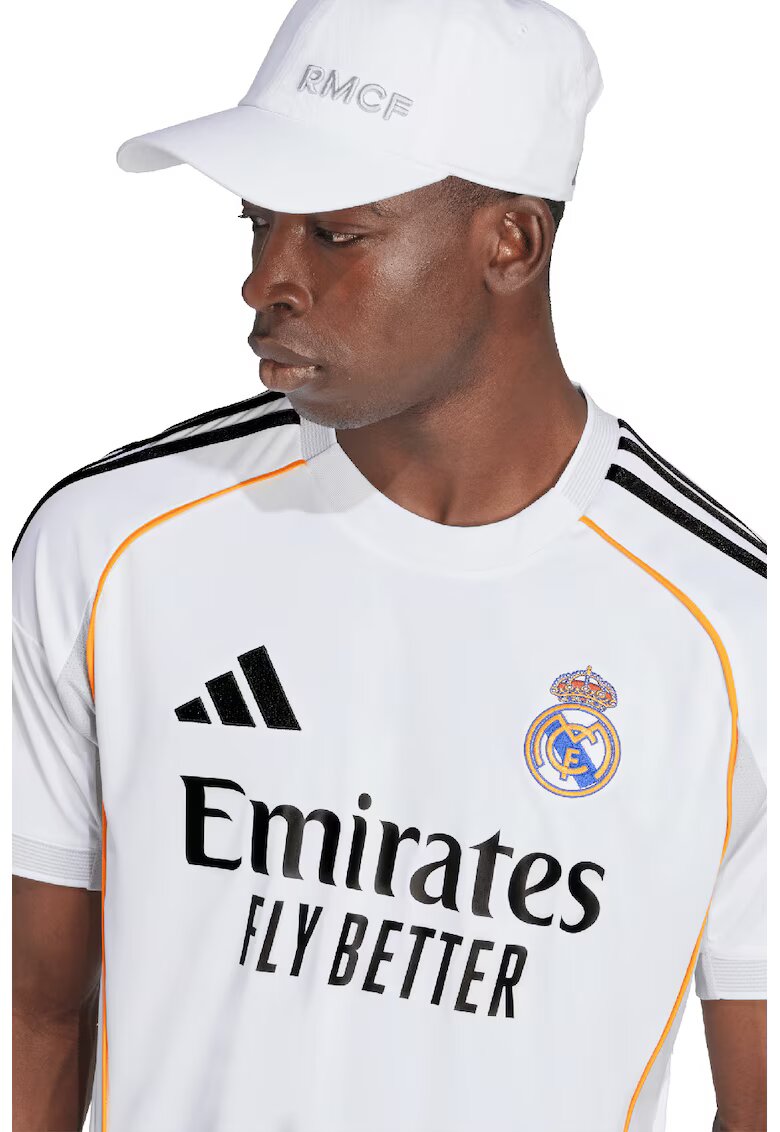 Adidas PERFORMANCE Tricou slim fit pentru fotbal Real Madrid - Alb/Negru