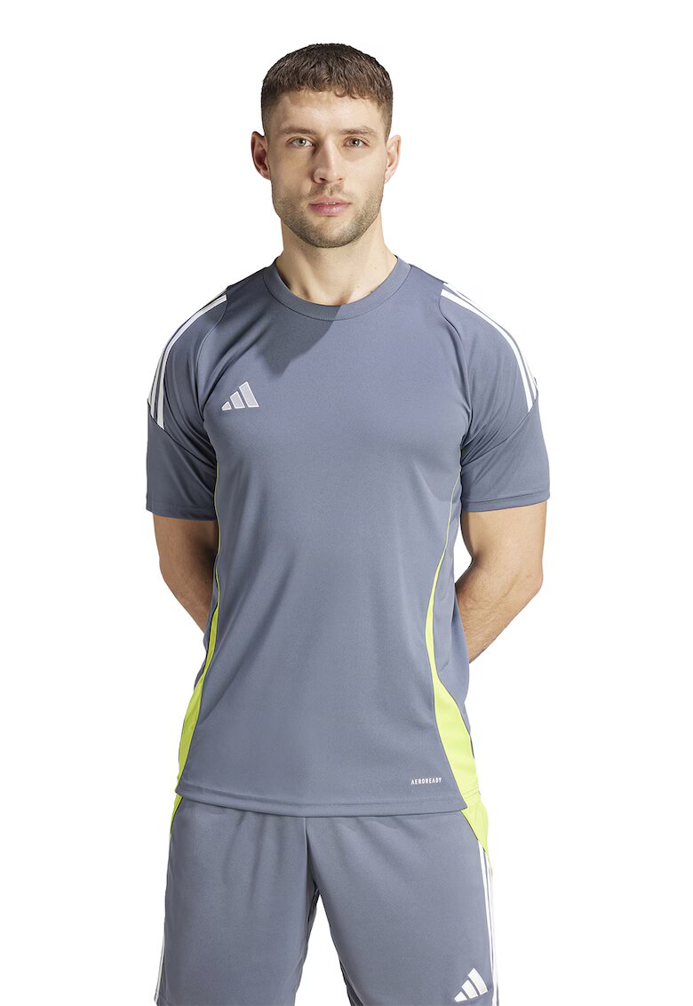 Adidas PERFORMANCE Tricou slim fit pentru fotbal TIRO24 - Gri carbune