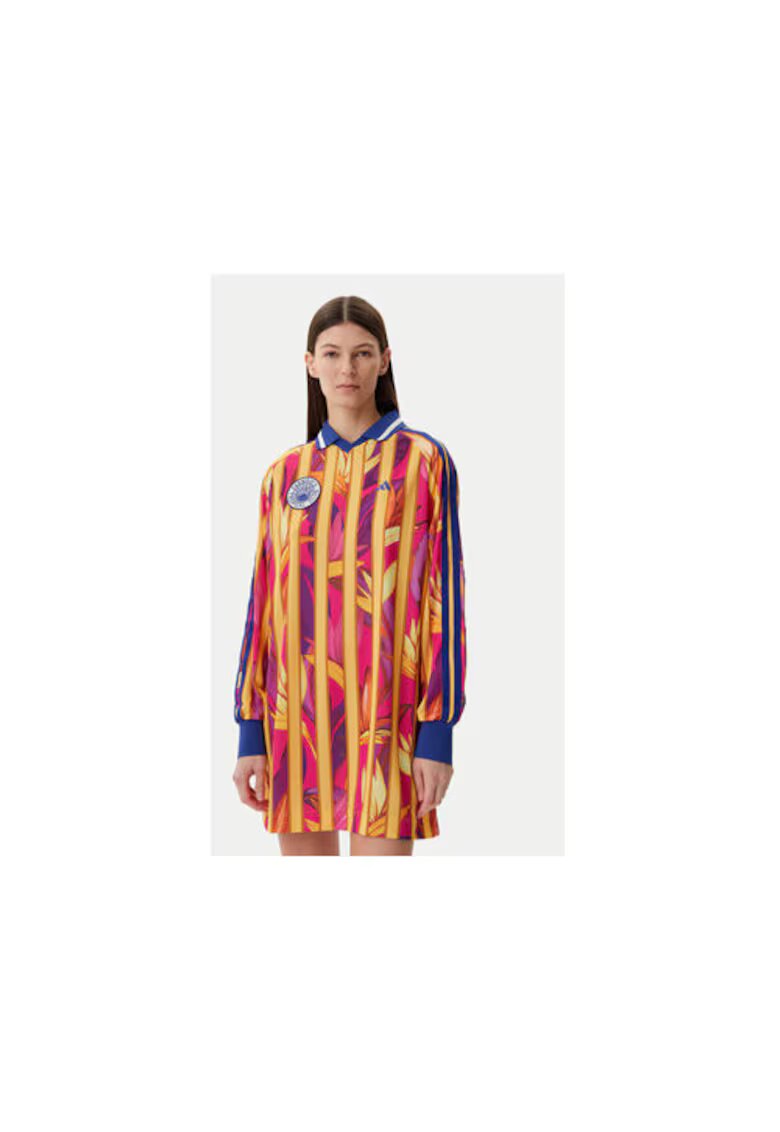 adidas Rochie cu guler polo si model