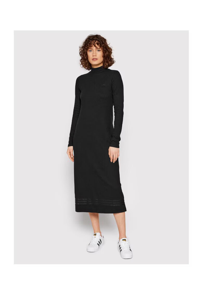 adidas Rochie pentru dama negru - tricotata