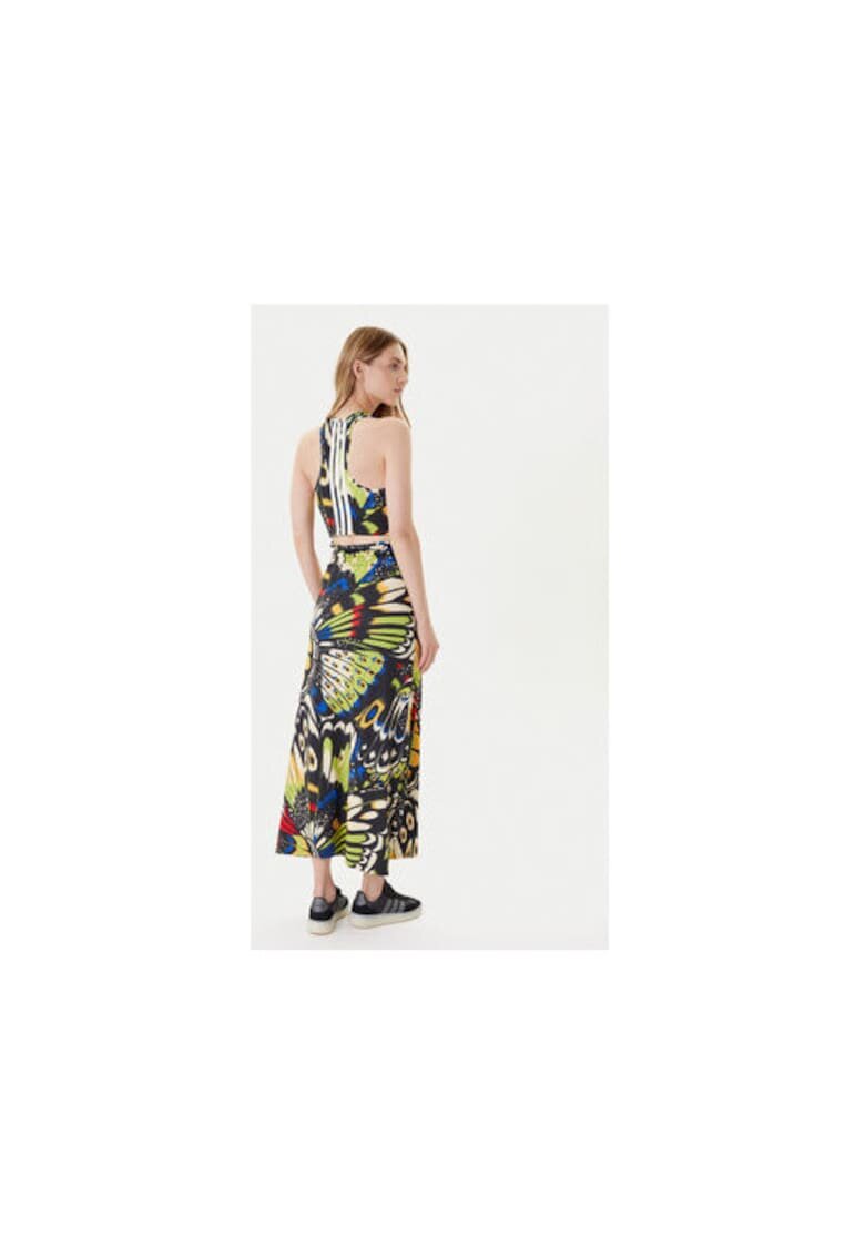 adidas Rochie printata cu decupaje